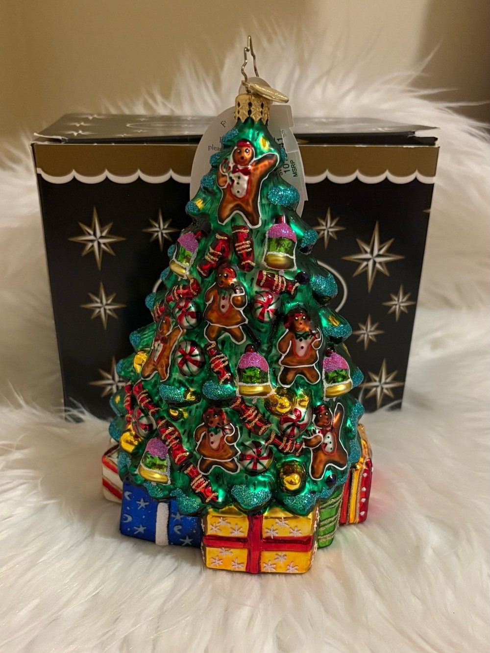 Christopher Radko Sweet Tree Gingerbread Cookie Tree Ornament